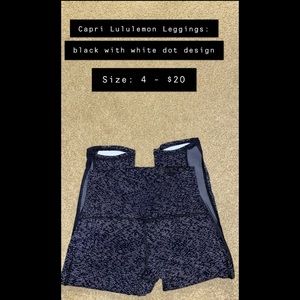 Lululemon Crop Legging